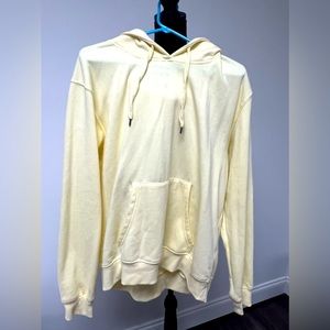 Yellow hoodie, “Best Hoodie Ever”, size L large